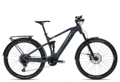 Axess ROGUE FS Allroad | grey matt/black/sand | 16 Zoll | E-Bike Fully