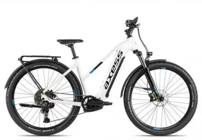 Axess FORCE WS Allroad | shimmer white/black/blue | 16 Zoll | E-Hardtail-Mountainbikes