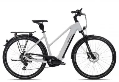 2R Manufaktur ELX 11 Trapez | grey matt/purpur/black | 51 cm | E-Trekkingräder
