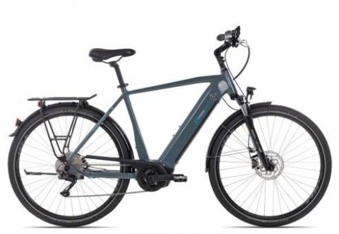 2R Manufaktur ELX 10 | grey/coolgrey/waterblue | 51 cm | E-Trekkingräder