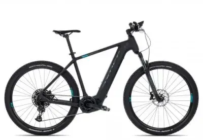 Axess Element | black matt/rainbow/turquois | 19 Zoll | E-Hardtail-Mountainbikes