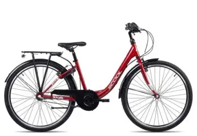 SCool chiX 26-N3 2026 | red/white | 38 cm | Fahrräder