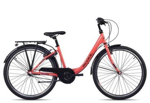SCool chiX 26-N3 2026 | coral/dark red | 38 cm | Fahrräder
