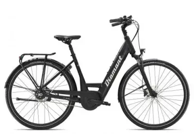 Diamant Beryll Deluxe+ Wave | tiefschwarz | 45 cm | E-Cityräder