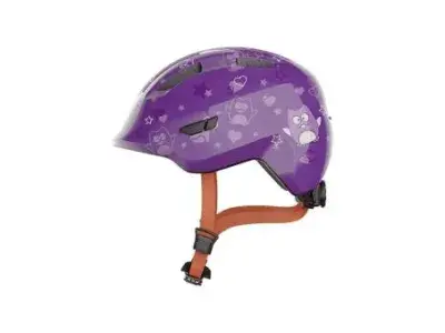 Abus Smiley 3.0 Helm | violett/rosa | 45-50 cm | Fahrradbekleidung