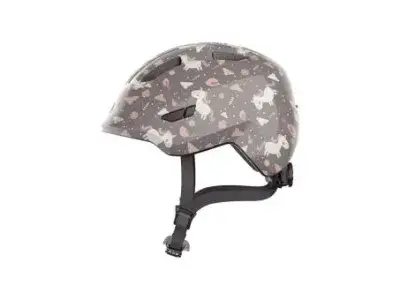 Abus Smiley 3.0 Helm | schwarz/grau | 50-55 cm | Fahrradbekleidung
