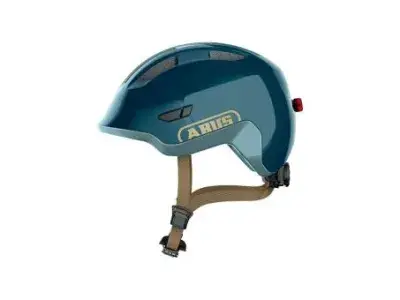 Abus Smiley 3.0 ACE LED Helm | blau | 45-50 cm | Fahrradbekleidung