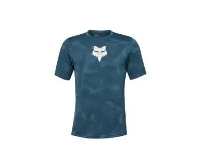 Fox Racing Ranger Tru Dri SS Jersey | blau | S | Fahrradbekleidung