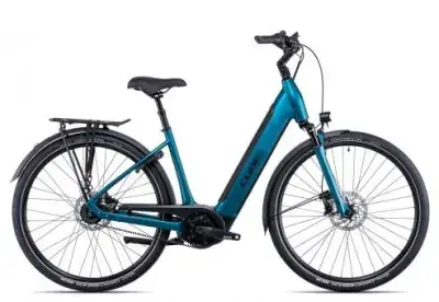 Cube Supreme Hybrid EXC 625 Wave | blue´n´black | 58 cm | E-Cityräder
