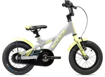 SCOOL XXlite 12-1S | silver/lime | 20 cm | Fahrräder