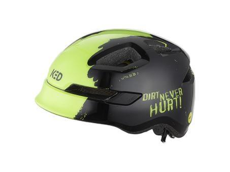 KED Pop 2.0 MIPS Helm | schwarz/grau | 48-52 cm | Fahrradbekleidung