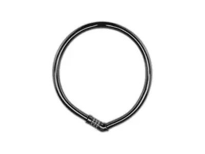 Abus 4408C Kabelschloss | schwarz/grau | 65 cm | Ausruestung