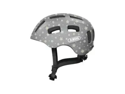 Abus Youn-I 2.0 Helm | schwarz/grau | 48-54 cm | Fahrradbekleidung