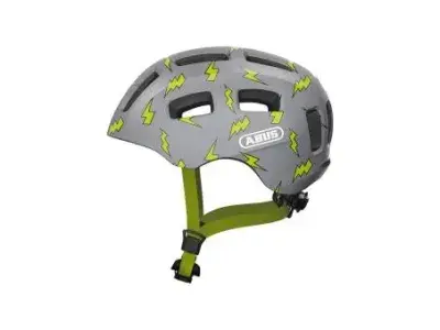 Abus Youn-I 2.0 Helm | schwarz/grau | 52-57 cm | Fahrradbekleidung