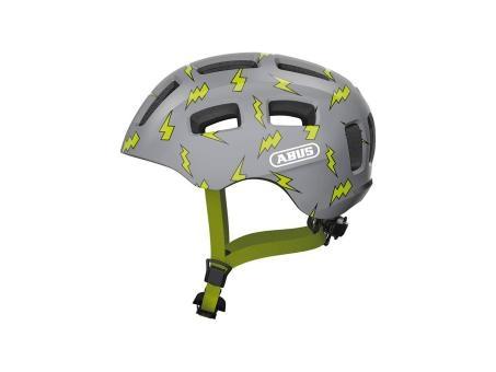 Abus Youn-I 2.0 Helm | schwarz/grau | 48-54 cm | Fahrradbekleidung