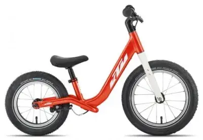 KTM WILD BUDDY 12 2025 | metallic fire orange/white | 12 cm | Laufräder