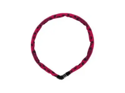 Abus Steel-O-Chain 4804C Symbols Kettenschloss | violett/rosa | 75 cm | Ausruestung
