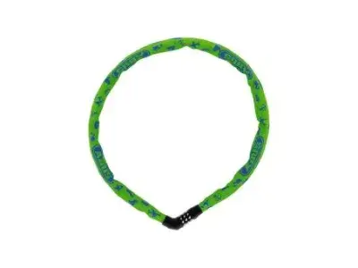 Abus Steel-O-Chain 4804C Symbols Kettenschloss | grün | 75 cm | Ausruestung