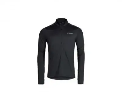 Vaude Livigno Halfzip men II | schwarz/grau | XL | Fahrradbekleidung
