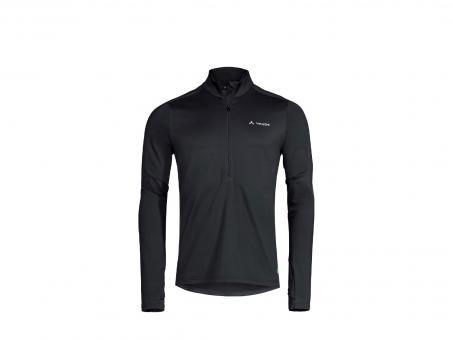 Vaude Livigno Halfzip men II | schwarz/grau | M | Fahrradbekleidung