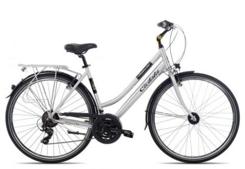Ciclista Ponte Vecchio Trapez | silver black red | 51 cm | Cityräder