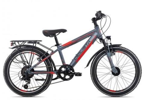 Ciclista Adventure 20 | grey black red | 29 cm | Fahrräder