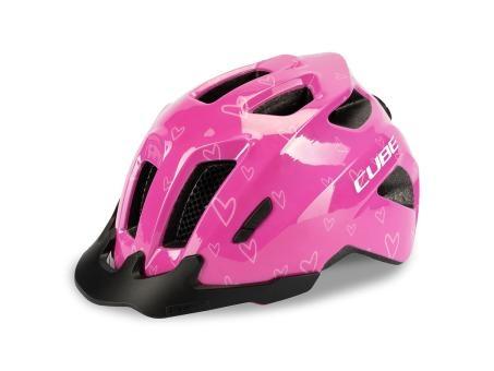 Cube FINK Kids Helm | violett/rosa | 44-49 cm | Fahrradbekleidung
