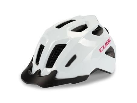Cube FINK Kids Helm | weiß | 49-55 cm | Fahrradbekleidung
