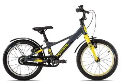 SCool XXlite EVO 16-1 | darkgrey/yellow matt | 22 cm | Fahrräder