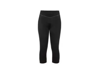 Vaude Active 3/4 Pants women Radhose | schwarz/grau | 38 | Fahrradbekleidung