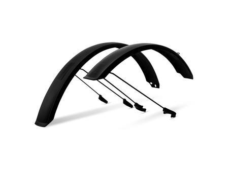 Acid Schutzblechset mit Streben 29 Zoll | schwarz/grau | 75 mm | Fahrradteile