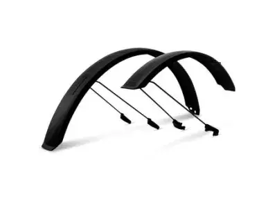 Acid Schutzblechset mit Streben BB 27,5 Zoll | schwarz/grau | 65 mm | Fahrradteile