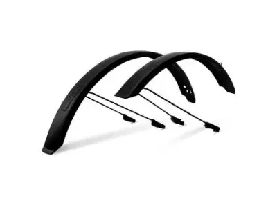 Acid Schutzblechset mit Streben 29 Zoll | schwarz/grau | 65 mm | Fahrradteile