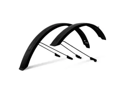 Acid Schutzblechset mit Streben ST 27,5 Zoll | schwarz/grau | 65 mm | Fahrradteile