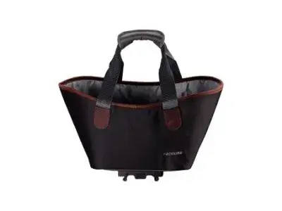 Racktime Agnetha Gepäckträger-Einkaufstasche | schwarz/grau | 15 Liter | Ausruestung
