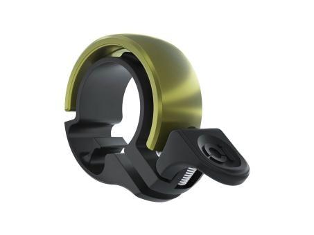 Knog Oi Classic Fahrradglocke | grün | 23.8-31.8 mm | Fahrradteile
