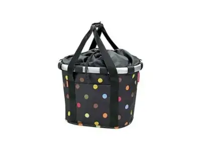 KLICKfix Reisenthel Bikebasket | schwarz/grau | 15 Liter | Ausruestung