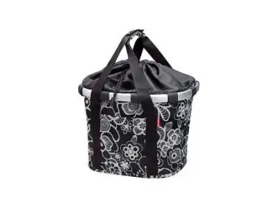 KLICKfix Reisenthel Bikebasket | schwarz/grau | 15 Liter | Ausruestung
