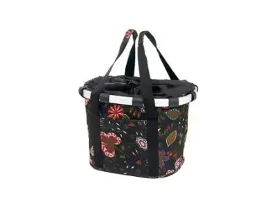 KLICKfix Reisenthel Bikebasket | schwarz/grau | 15 Liter | Ausruestung