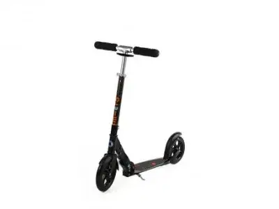 Micro Black/White Scooter | schwarz | unisize | Roller