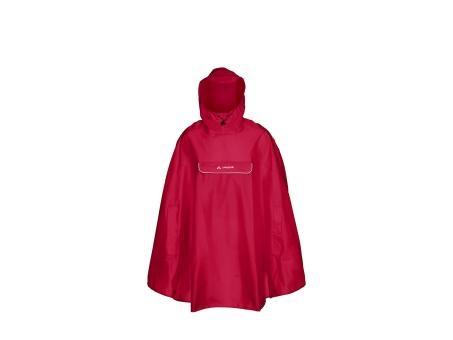 Vaude Valdipino Poncho | rot/orange | L | Fahrradbekleidung