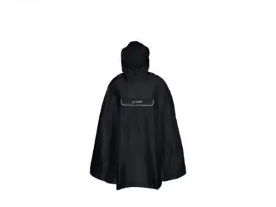 Vaude Valdipino Poncho | schwarz/grau | S | Fahrradbekleidung