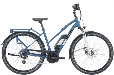 Pegasus Solero E8 Plus 500 Wh Damen Trapez blau 2024