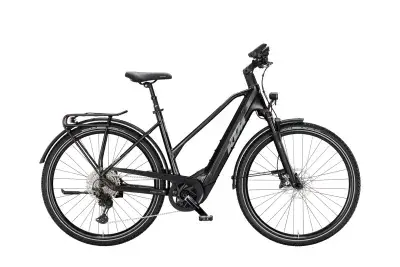 KTM Macina Tour CX 820 800 Wh Damen Trapez schwarz 2025