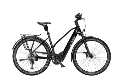 KTM Macina Style 830 800 Wh Damen Trapez schwarz 2025
