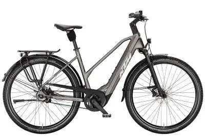 KTM Macina City PX 830 Belt Damen Trapez grau 2026