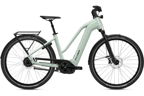 Flyer G1 Gotour 7.23 750 Wh Damen Trapez grün 2026