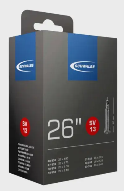 Schwalbe Schlauch Nr. 13 26'' SV/Sclaverand/französisch