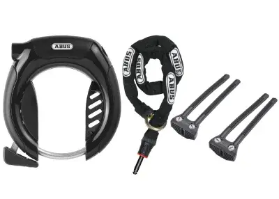 ABUS Pro Shield +Zusatzkette Pro Shield+AXA Flex Bef.