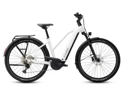 Cube Nuride Hybrid Performance 720 Trapez 2027 | metallicwhite´n´grey | 50 cm | E-Trekkingräder